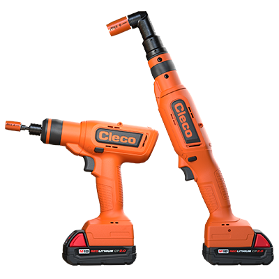 Cleco CellClutch torque control screwdriver with battery: precision and efficiency for your screw connections