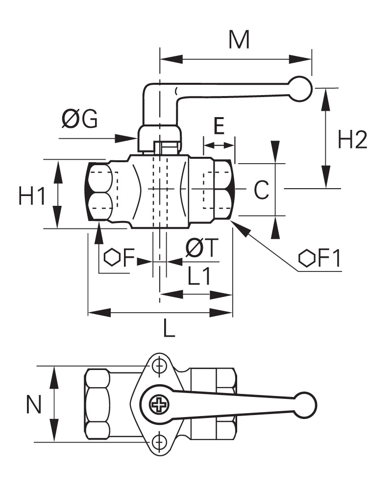 Technische Zeichnung 6402 13 21