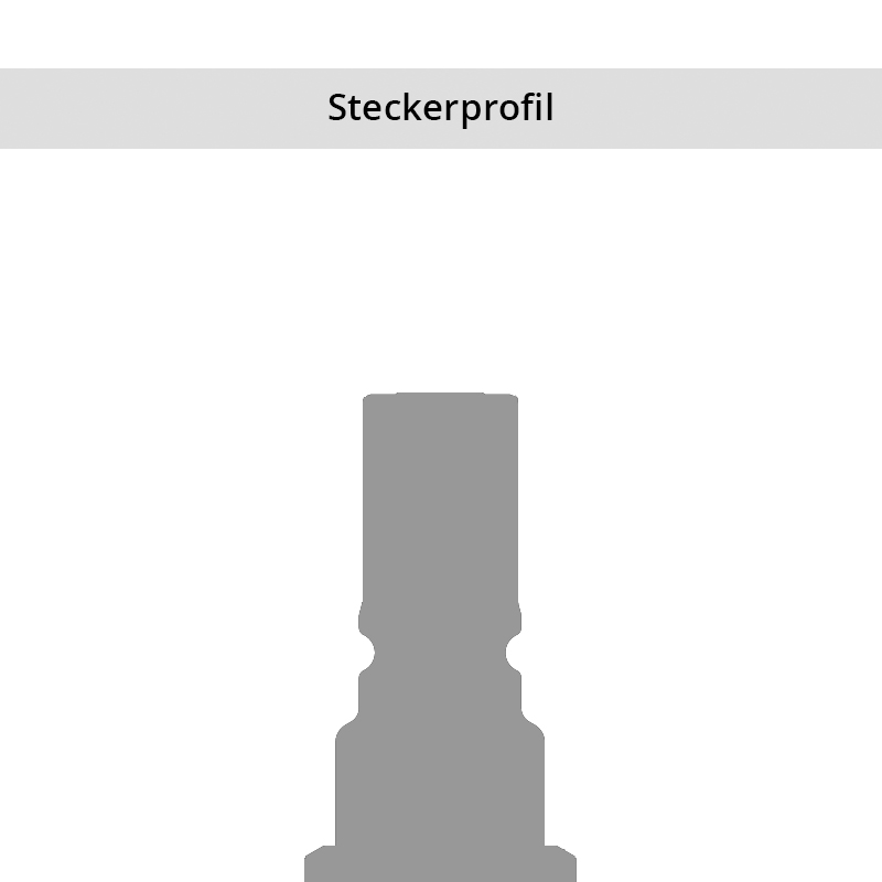 Steckerprofil Serie 006