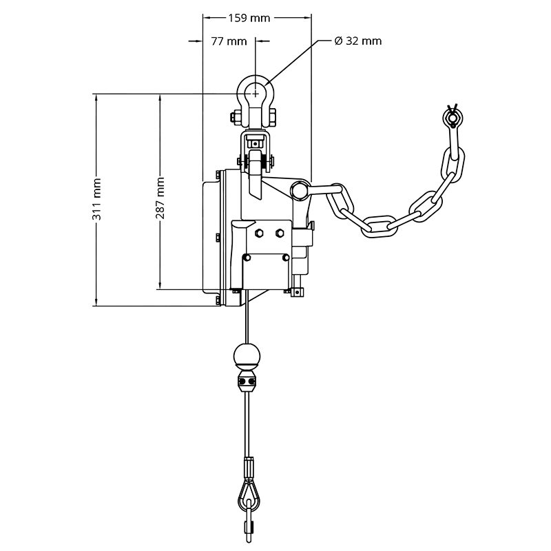 BM-B_TZ_2 Technische Zeichnung BM-30B