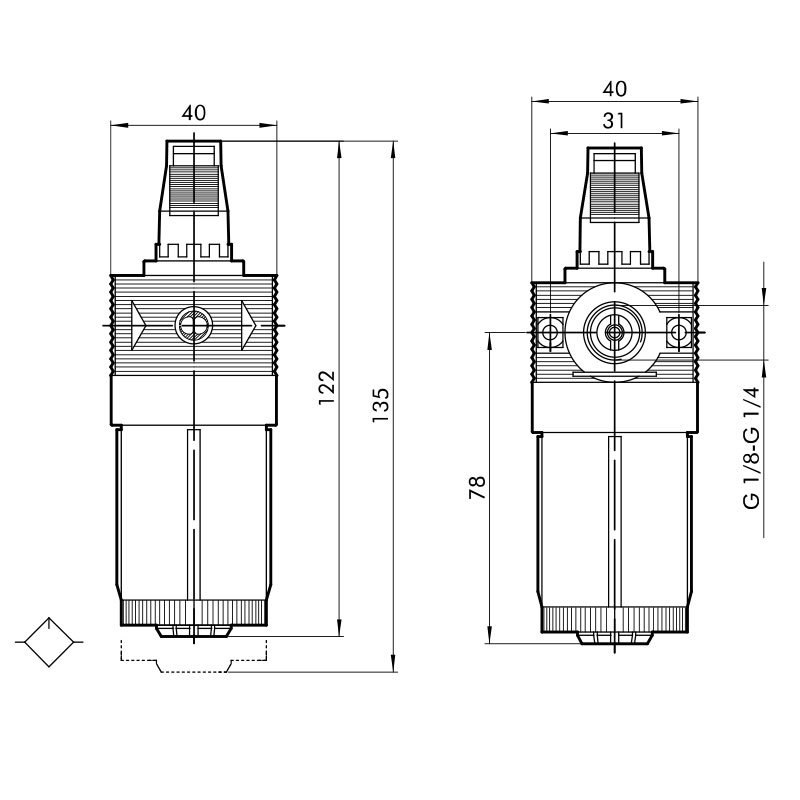 TZ_BIT_Oeler Technische Zeichnung