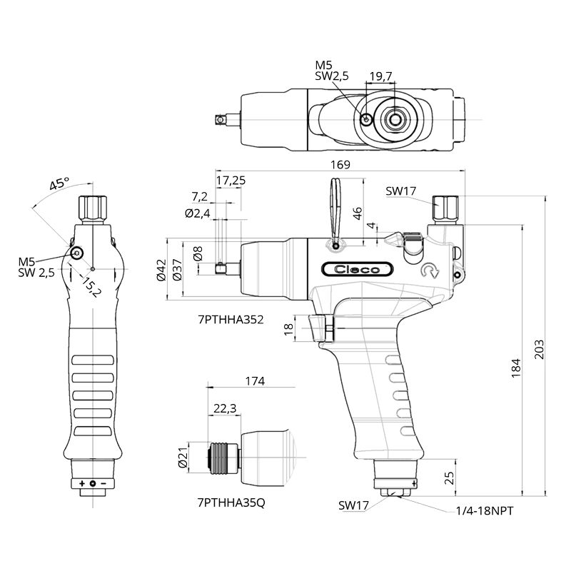 TZ_7PTHHA 7PTHHA Technische Zeichung
