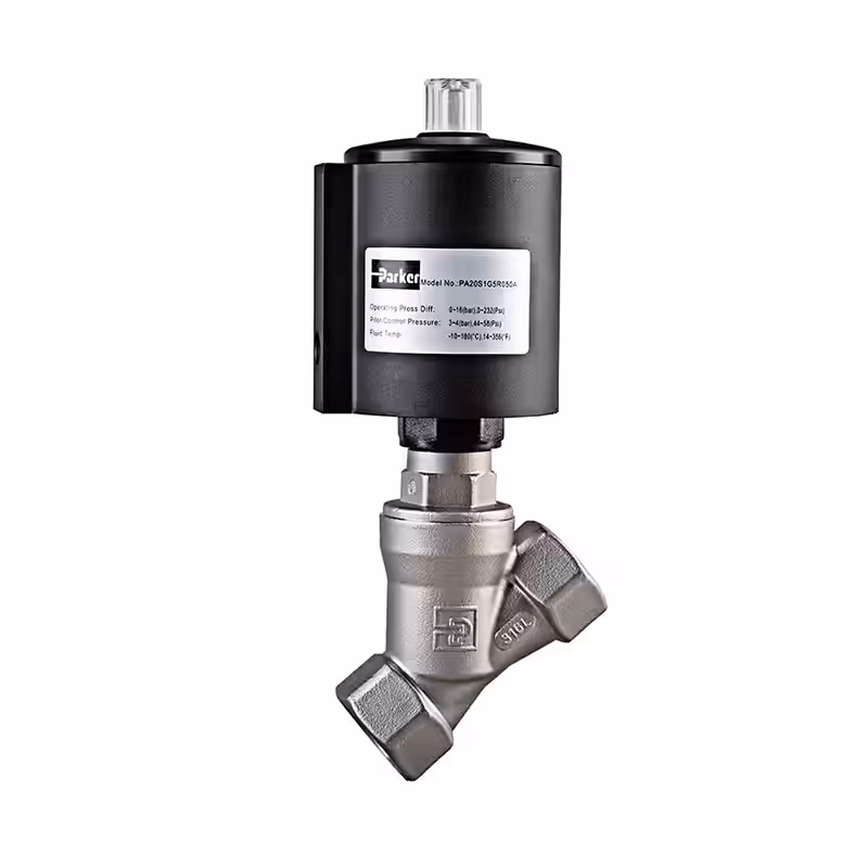 Angle-Seat-Valve-Aluminum-Actuator Angle-Seat-Valve-Aluminum-Actuator