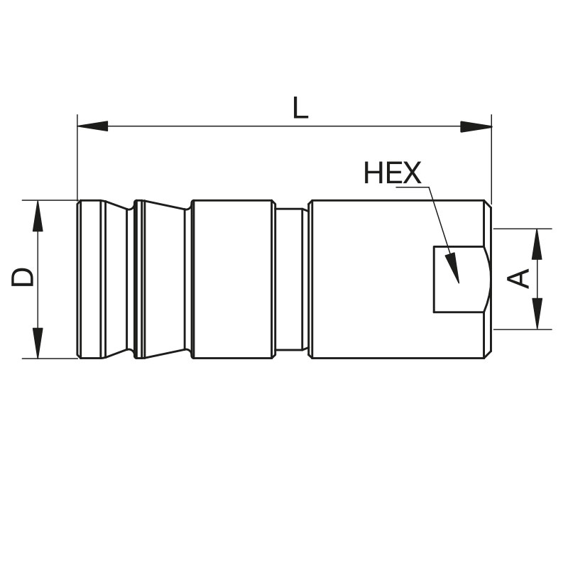 TZ_NSI_IW Technische Zeichnung NSI-371-6FB