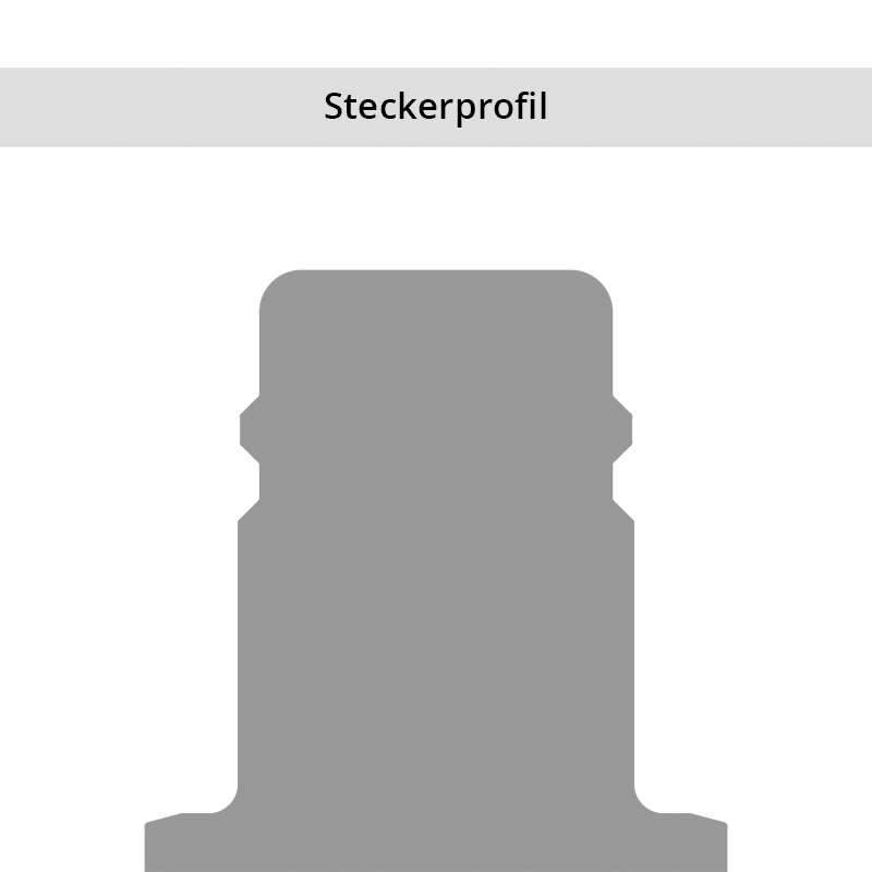 Steckerprofil Serie 38