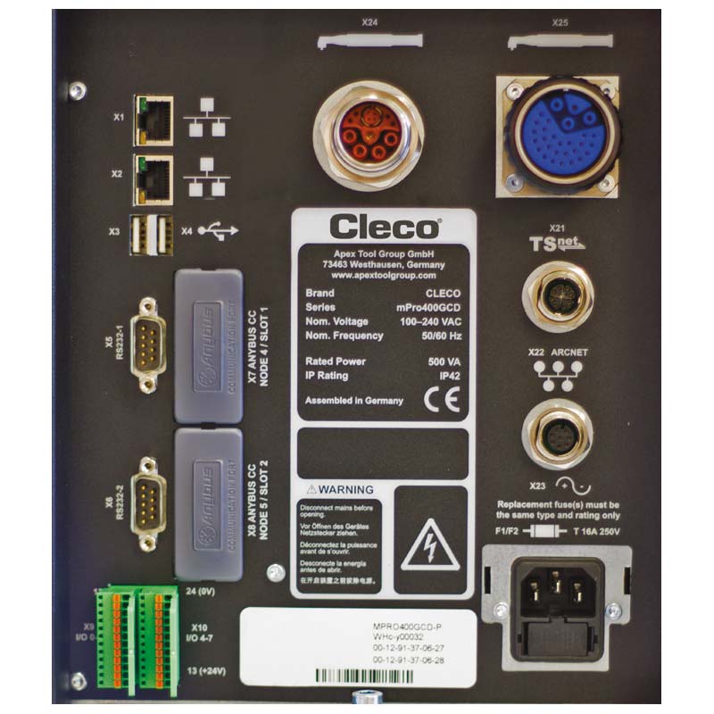 mpro400gcd-2 Anschlüsse mPro400GCD