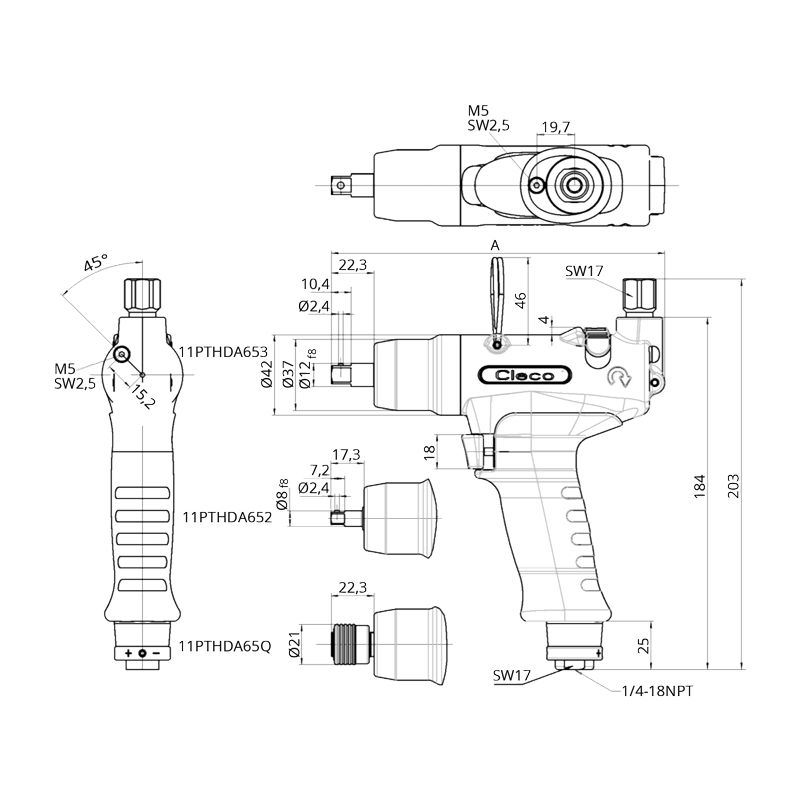 11PTHHA Technische Zeichung