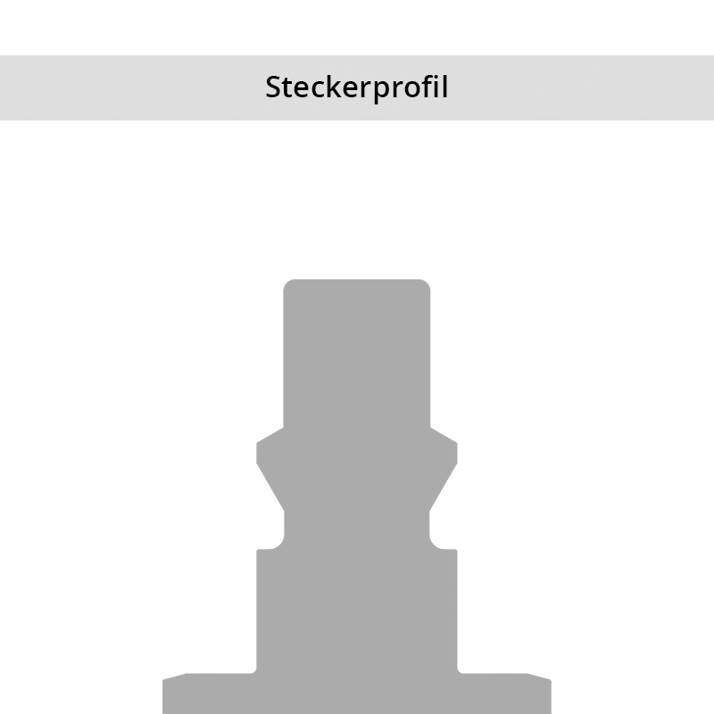Steckerprofil Serie 22