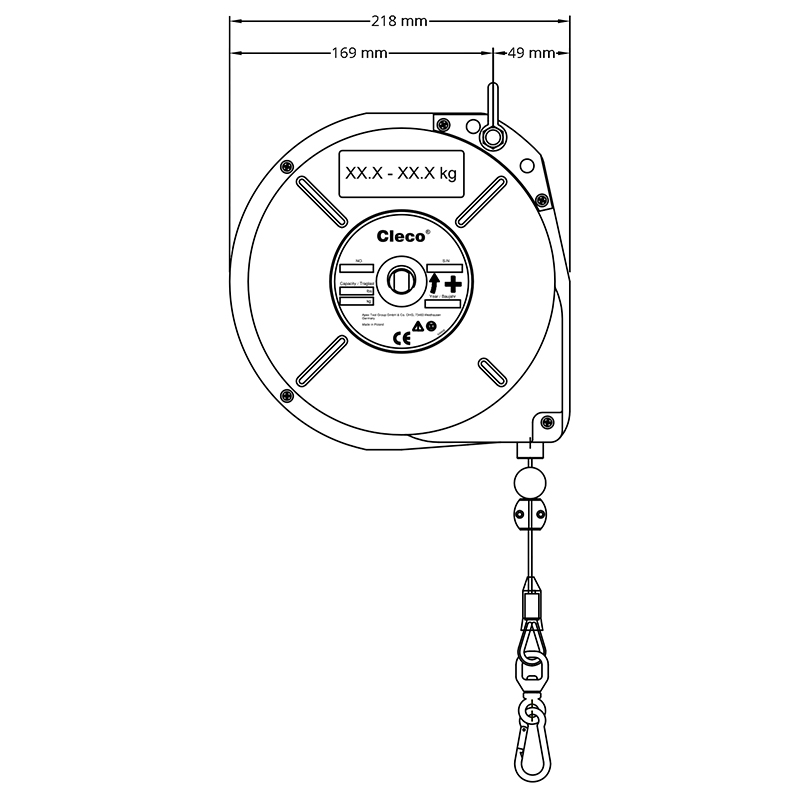 BL-C_TZ_1 Technische Zeichnung BL-10C
