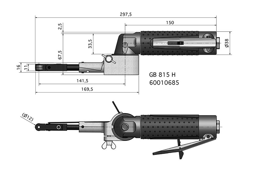 gb-815-h_60010685 Technische Zeichnung