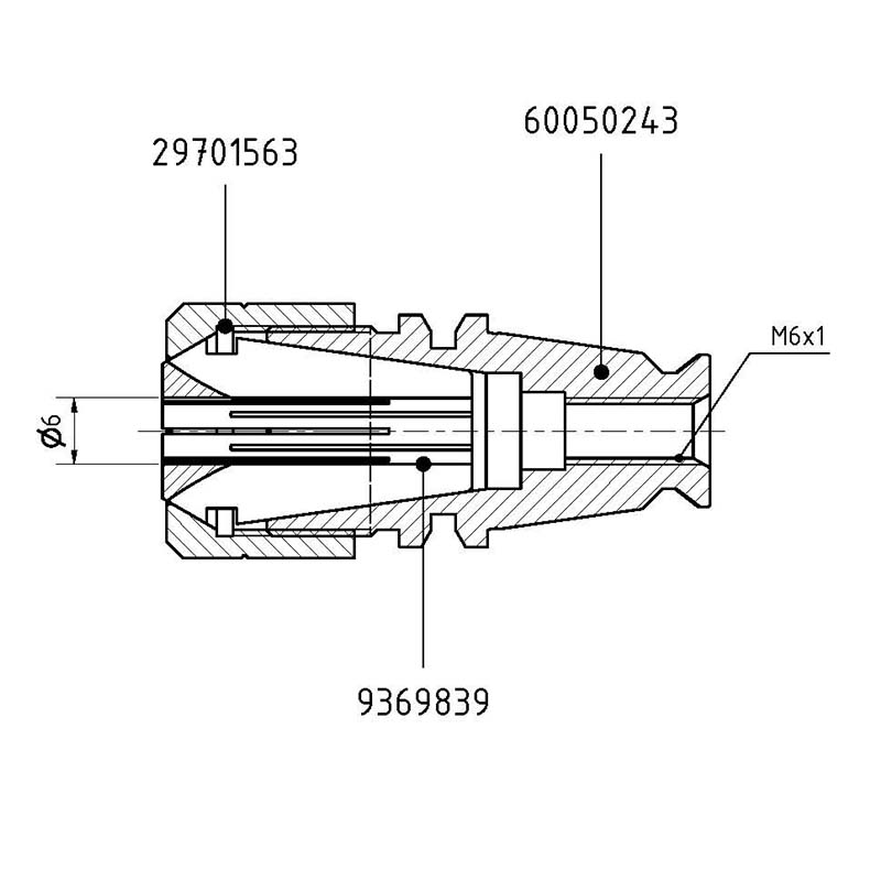 tz_aufnahme_6mm Technische Zeichnung