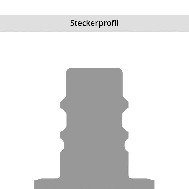 Steckerprofil Serie 25