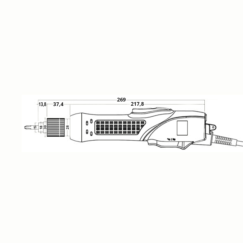 MA-8200-TZ_links Technische Zeichnung MA-82XXL