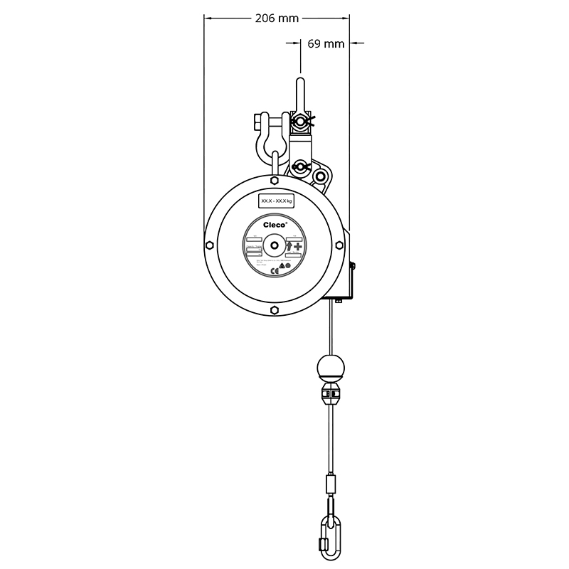 BM-B_TZ_1 Technische Zeichnung BM-30B