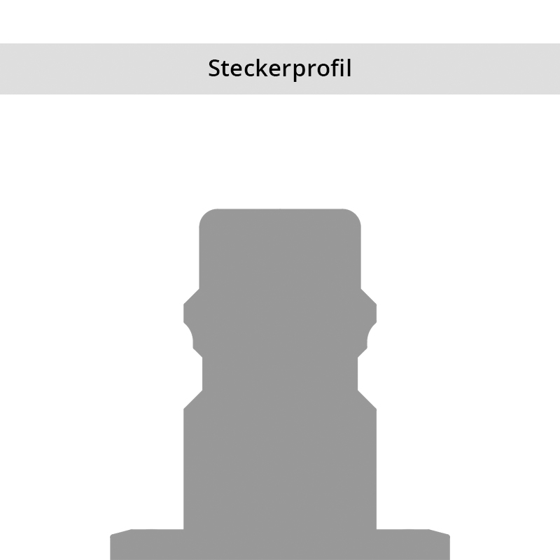 Steckerprofil Serie 95
