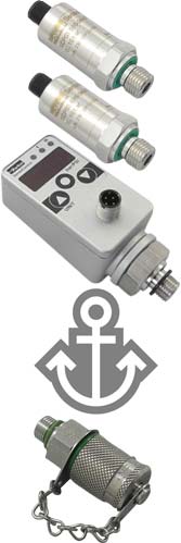 Pressure switch, pressure sensor, controller, test point Various SensoControl products